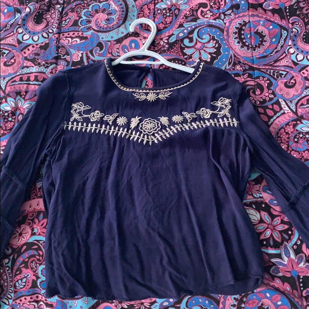 Navy blue long sleeve